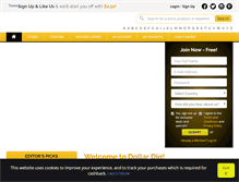 Tablet Screenshot of dollardig.com